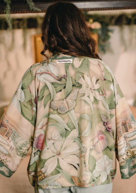 MARKET OF STARS CROPPED KIMONO