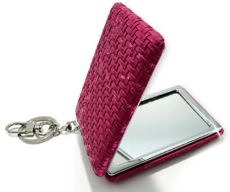 JACQUELINE KENT COMPACT MIRROR WITH KEYRING