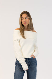 LYLA SWEATER OFF SHLDR