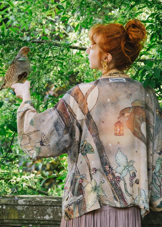 MARKET OF STARS CROPPED KIMONO
