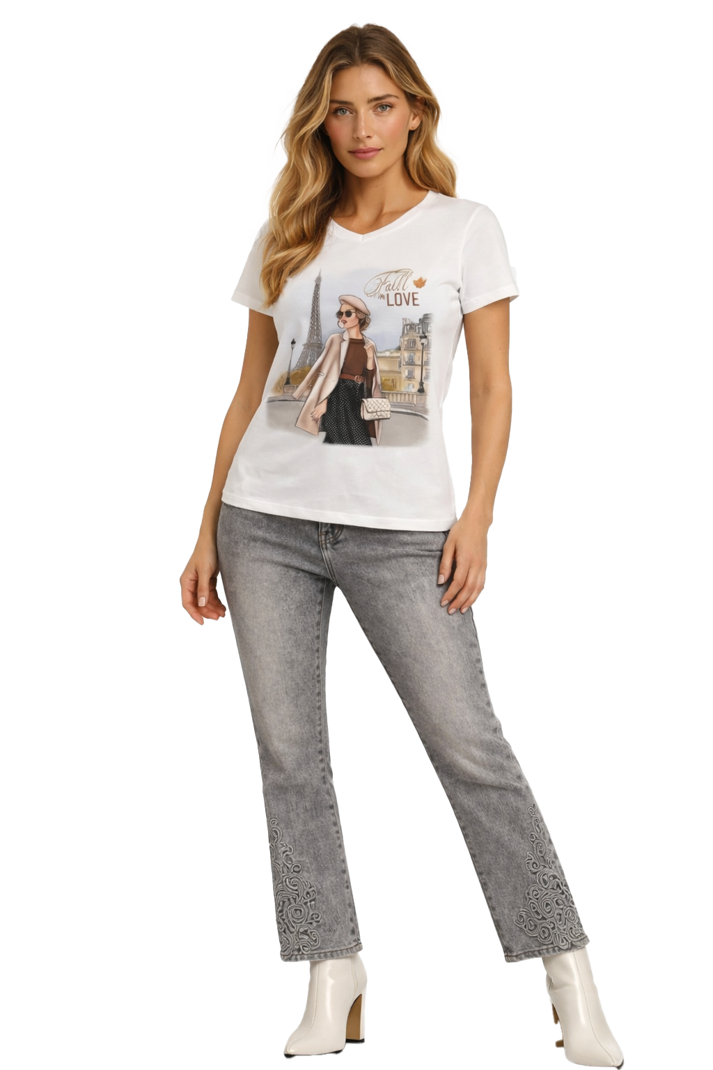 LADY IN PARIS TSHIRT