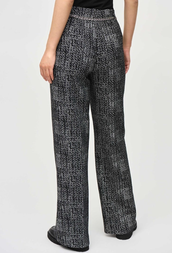 JOSEPH RIBKOFF TWEED PULL ON PANT