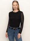 SANCTUARY L/S PERFECT MESH T
