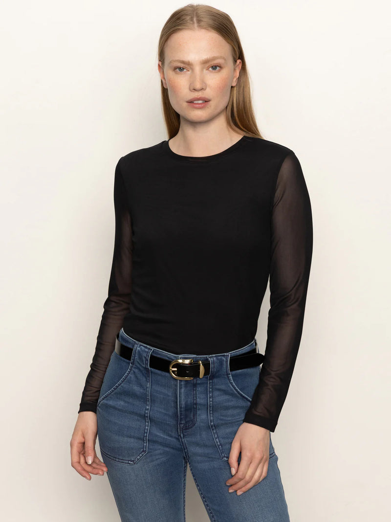 SANCTUARY L/S PERFECT MESH T