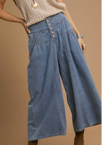 UM DENIM PANT WIDE LEG