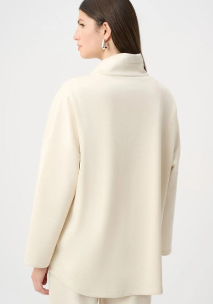 JOSEPH RIBKOFF JACKET SCUBA JERSEY FUNNEL NECK
