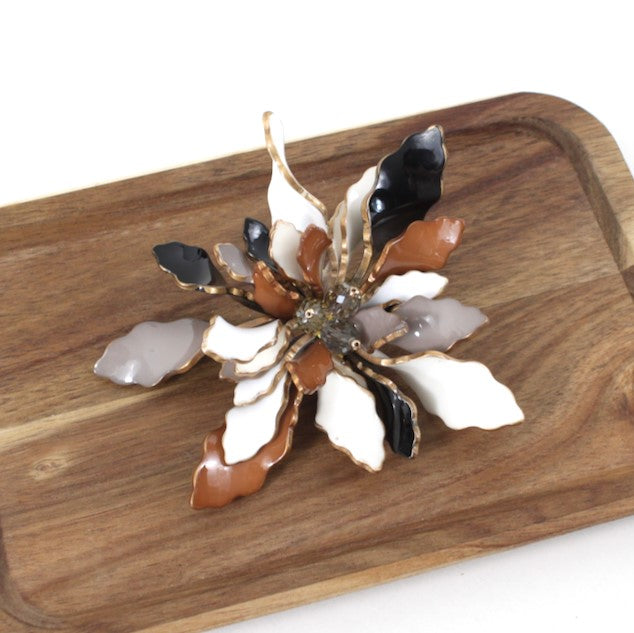 PP BROOCH MULTI PETAL FLWR