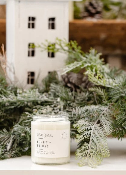 WF SOY WAX CANDLE HOLIDAY