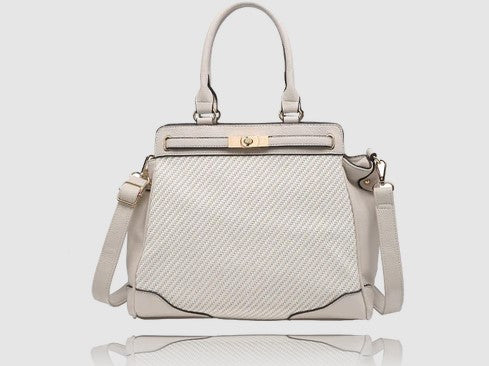 LAVOLTA BAG MED SQUARE SATCHEL W/BELT TOP