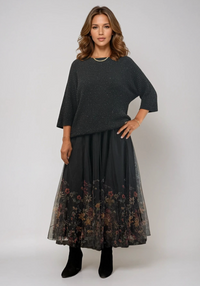CHOA REVERSE TULLE SKIRT