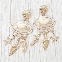WON EARRING SHELL DRP