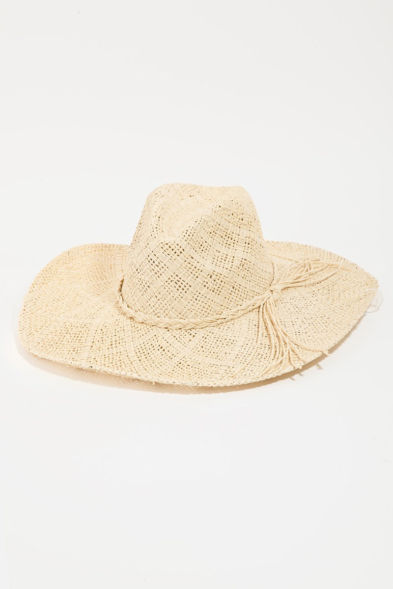 FAME HAT STRAW WEAVE