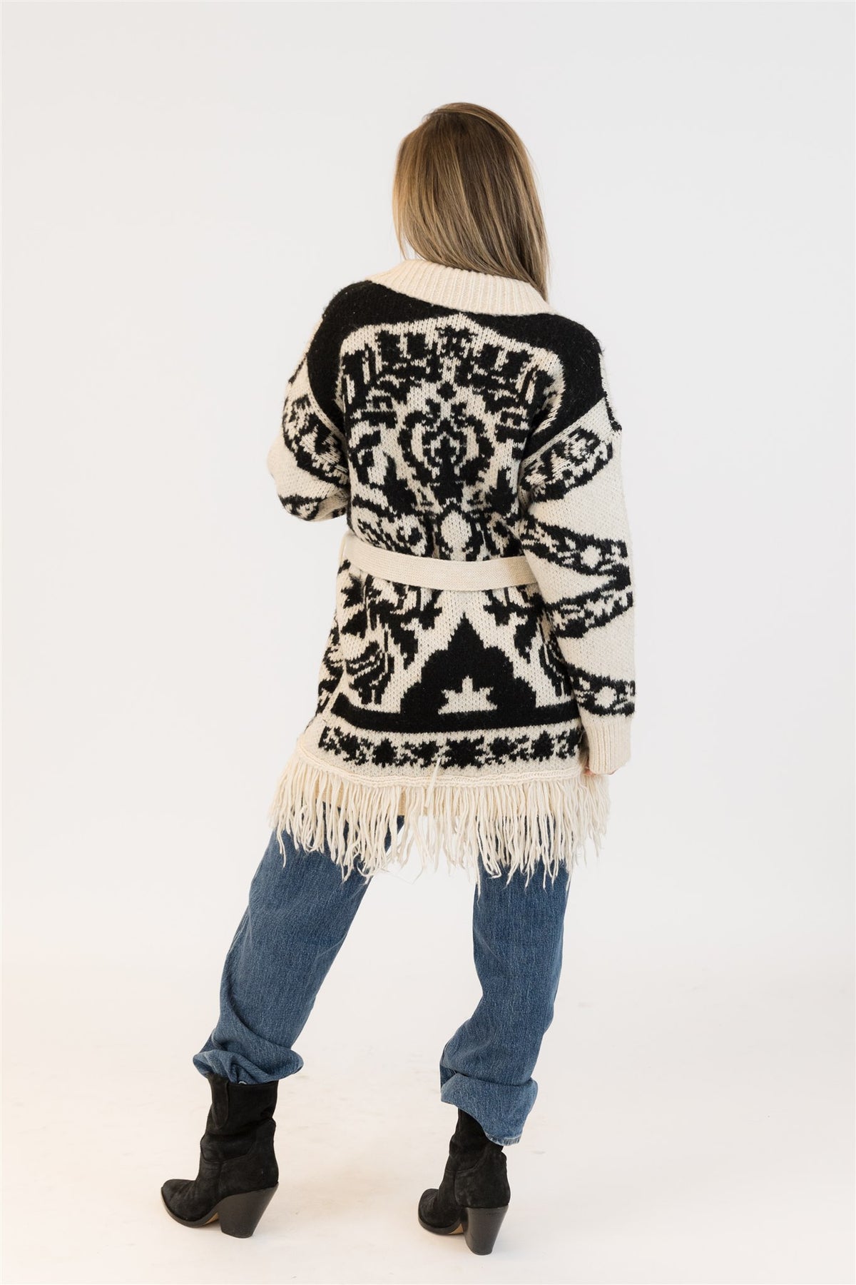 LYLA FRINGE CARDIGAN