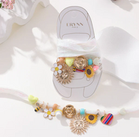 CGC SHOELACE PARIS SET W/ CHARMS