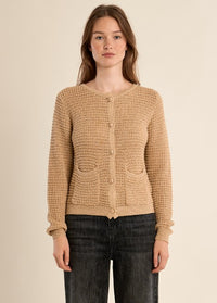 MOLLY CARDI FRNT DETAIL