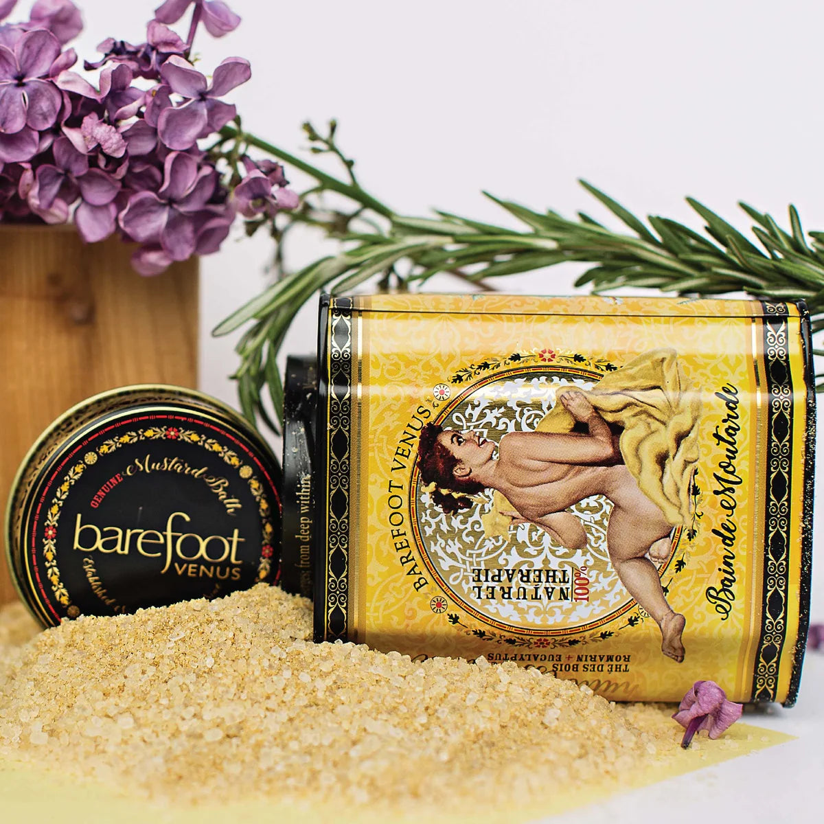 BAREFOOT MUSTARD BATH TIN