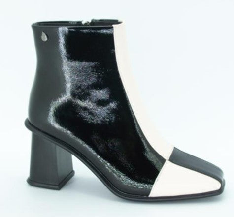 AQUA BOOT WATERPROOF BLOCK HEEL COLOUR BLOCK