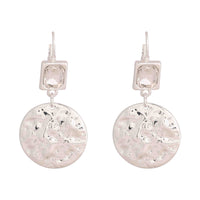 MERX HAMMERED CIRCLE EARRING