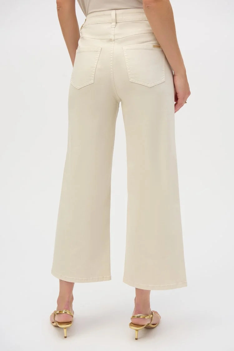 JOSEPH RIBKOFF STRETCH CULOTTE JEANS