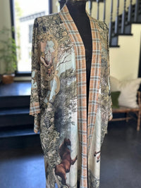 MARKET OF STARS KIMONO OPERA ROBE WITH BELT