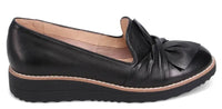 DJANGO & JULIETTE CRINKLE PATENT ROUND TOE LOAFER