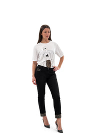 ORLY ROLL CUFF DENIM