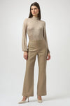 RIBKO SHIMMER L/S MOCK NK