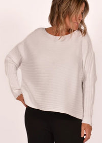 CATH SWEATER RIBBED WAVES