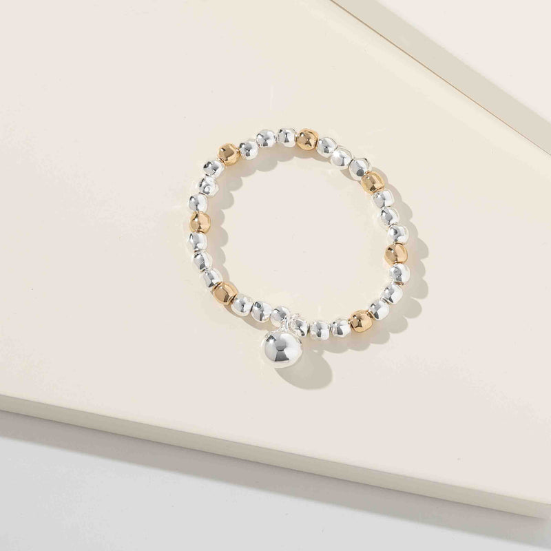 MERX MULTI BALL BRACELET WITH ROUND CHARM