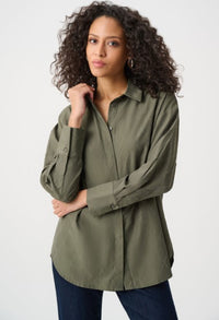 JOSEPH RIBKOFF BOXY RHINESTONE ALL OVER TOP