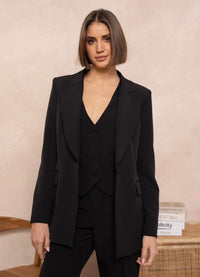 ATTENTIF BLAZER FITTED SHOULDER PADS