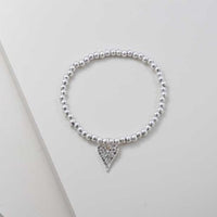 MERX BRACL BEAD STYLE WITH JEWELED HRT