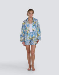 OVERSIZE LEMON PRINT SHIRT