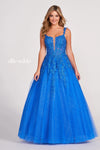 EW BGOWN TULLE PLUNGE