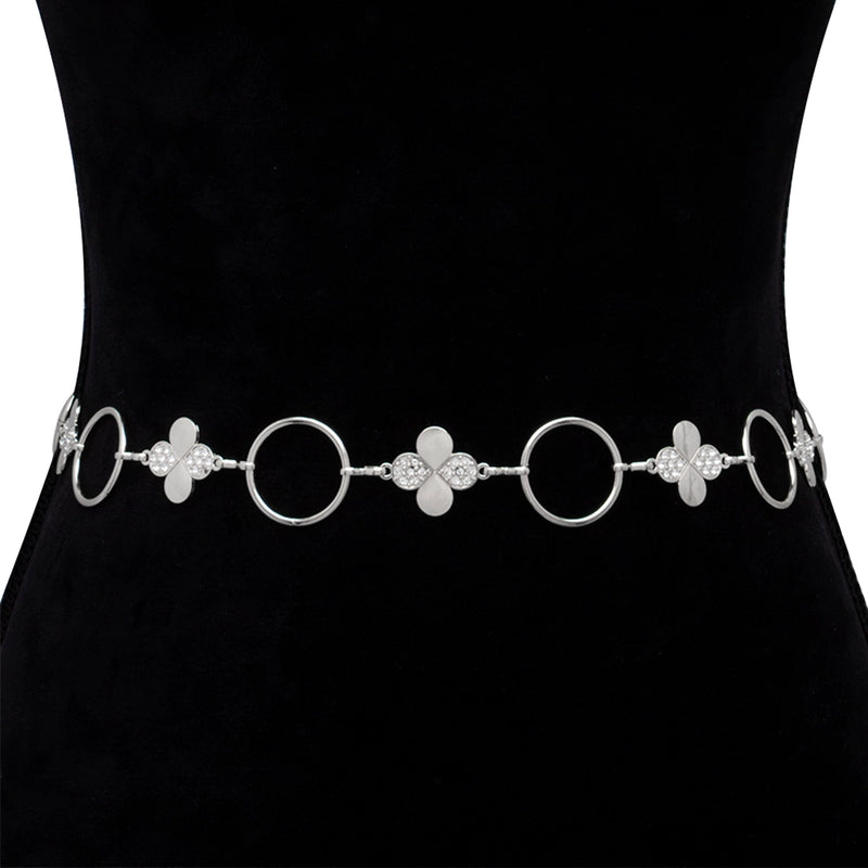 JA BELT CIRCLE LINK METAL