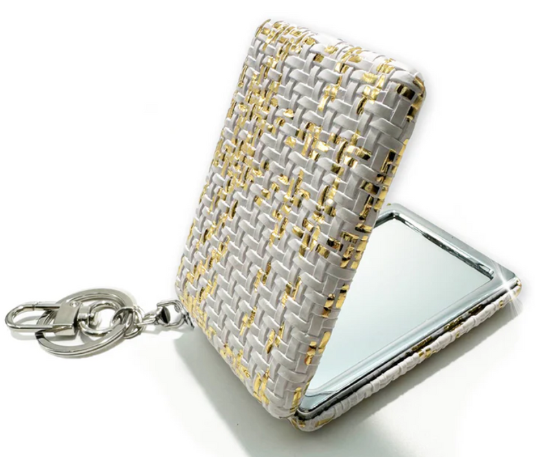 JACQUELINE KENT COMPACT MIRROR WITH KEYRING