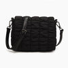 JEN & CO. QUILTED NYLON CROSSBODY