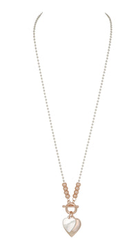 MERX NECKL MINI HEART LONG