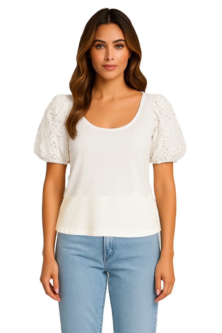 ORLY T-SHIRT EYELET