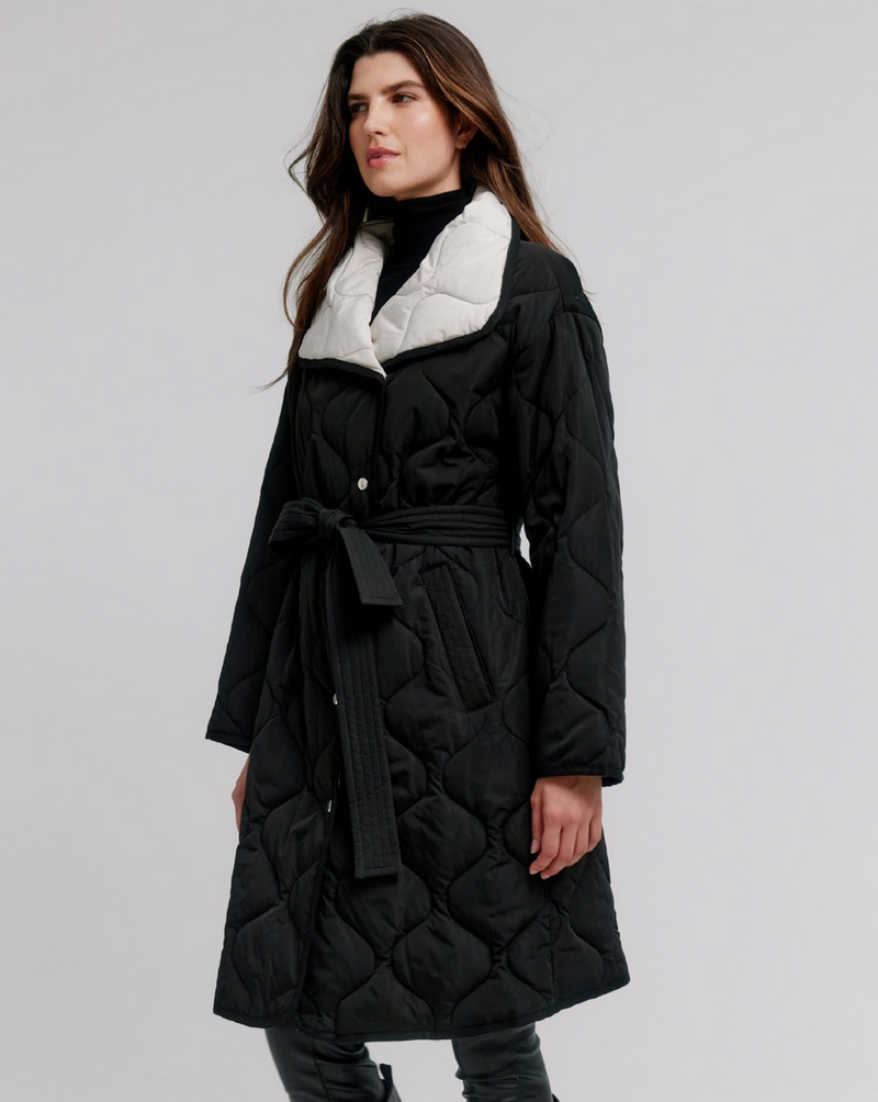 NIKKI JACKET BLACK W/DIFF COL