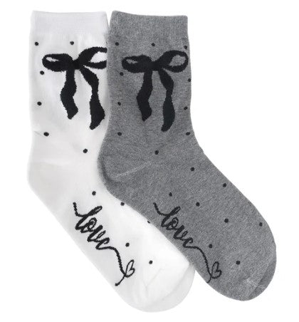 LIM SOCKS POLKA BOW