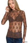 ZEN L/S LACE TOP