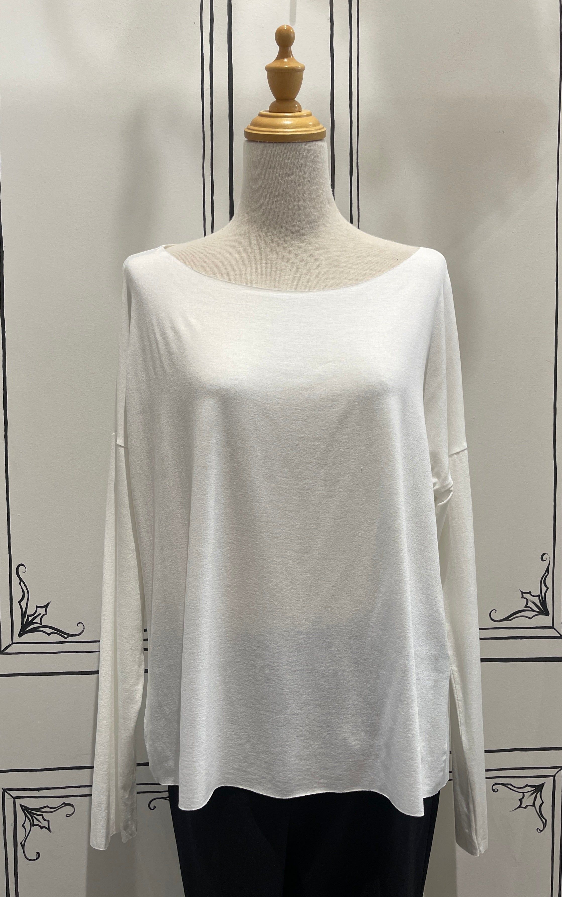 LONG SLEEVE PLAIN TOP