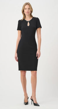 RIBKOFF DRESS EMBLLSH BOW NCK