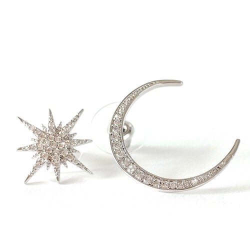 JK STAR & MOON EARRING