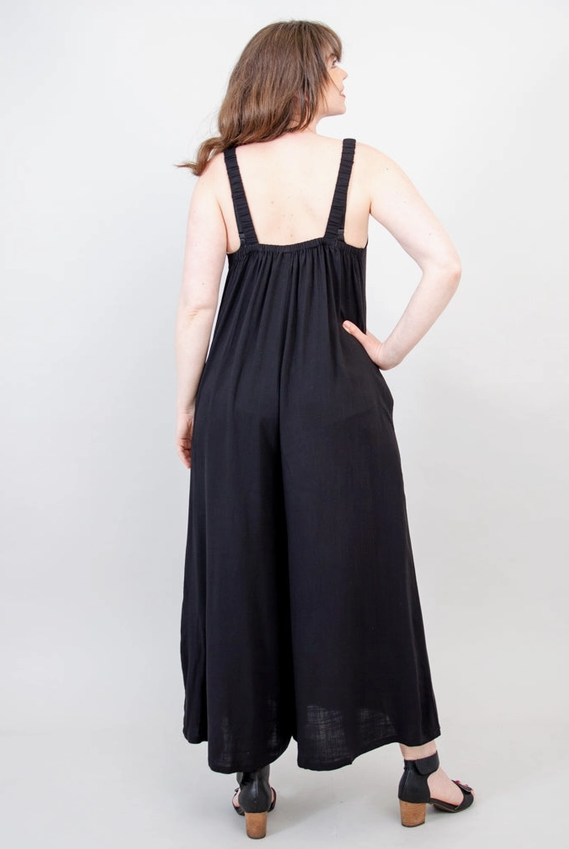 BLUE SKY LINEN BAMBOO JUMPSUIT