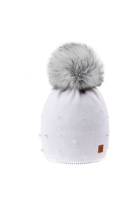 WOOLK TOQUE PEARL