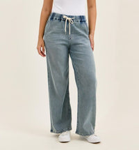 JUDY BLUE HIGH WAIST BAGGY JEANS