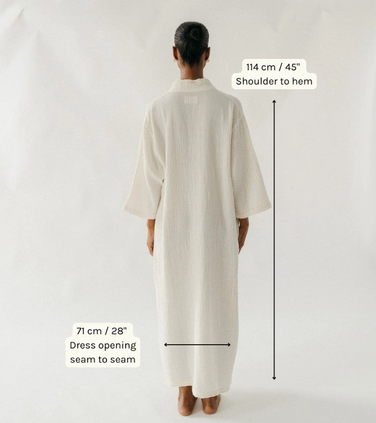 CRINKLE SHIRT DRESS