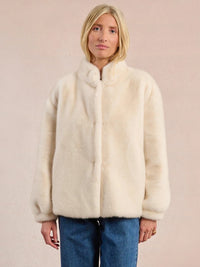MOLLY FAUX FUR JKT ZIP